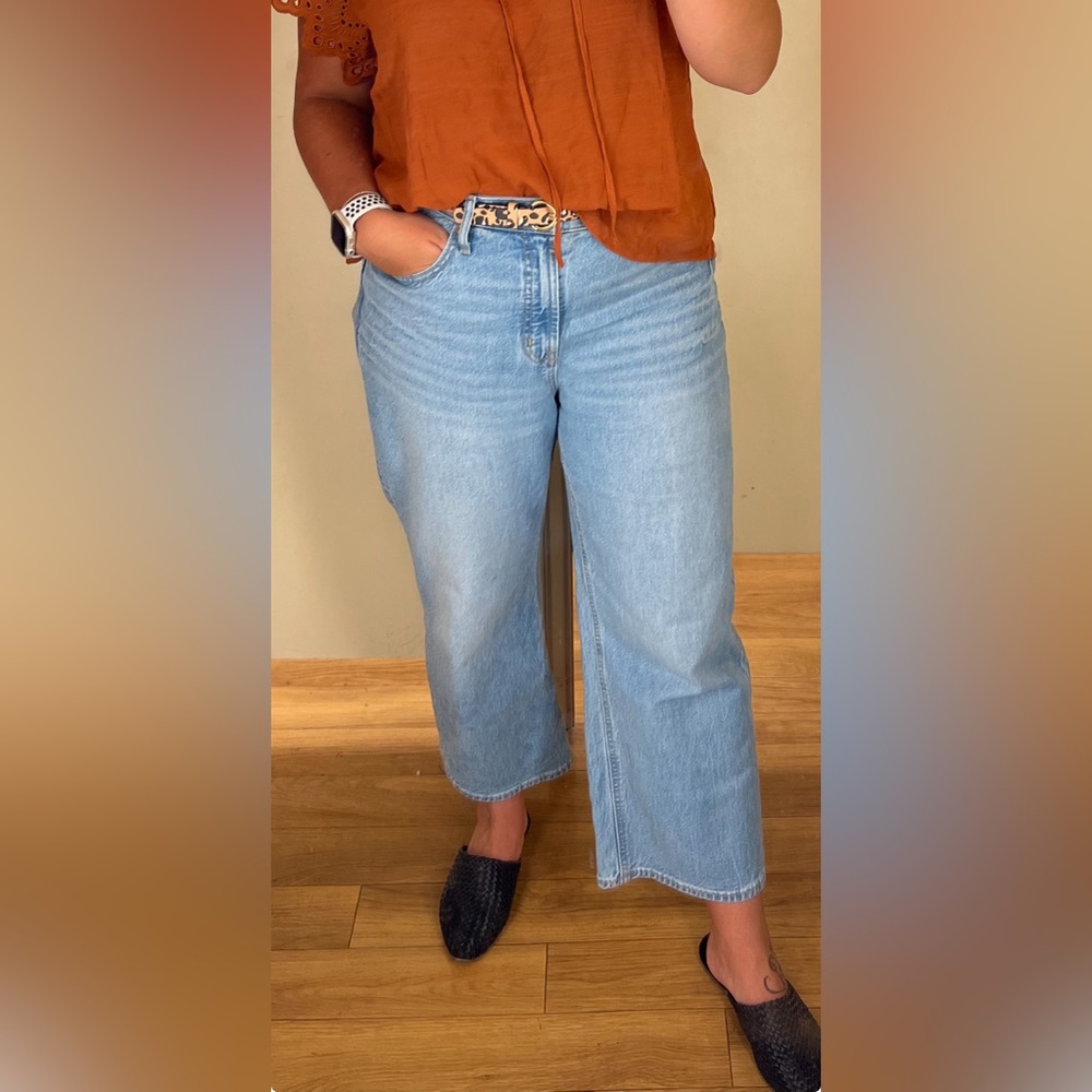 Old Navy Wide Leg Capri